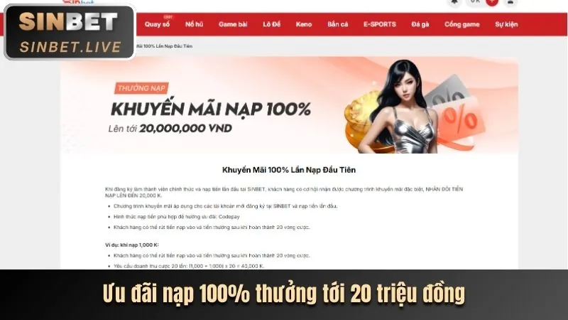Khuyến mãi chào mừng VB88 Nhà Cái